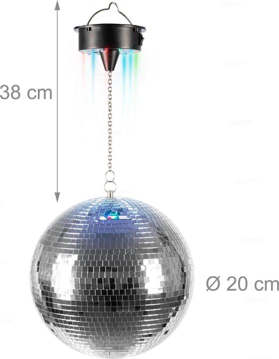 Produktbild Relaxdays Discokugel (20 cm)