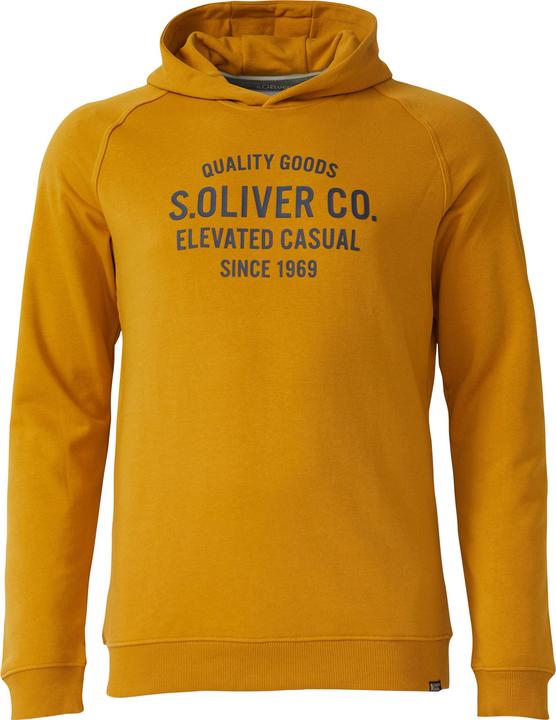 Produktbild s.Oliver Sweatshirt Kapuzenpullover mit Raglanärmeln und Frontprint (XXL)