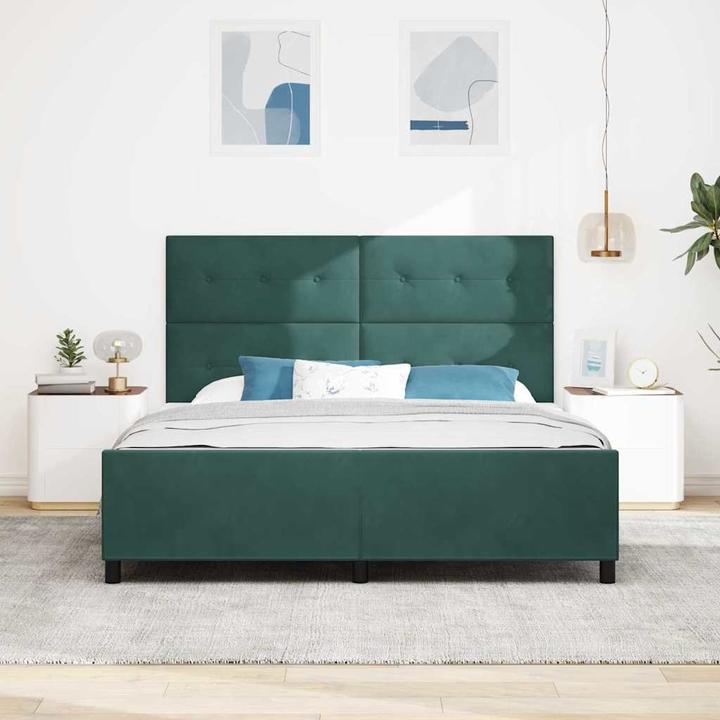 Actual product image vidaXL Modernes Bett (180 x 200 cm)