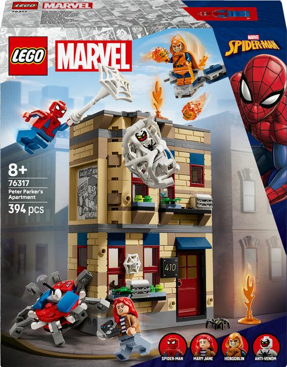 LEGO Spiderman - Peter Parkers Wohnung (76317, LEGO Marvel)