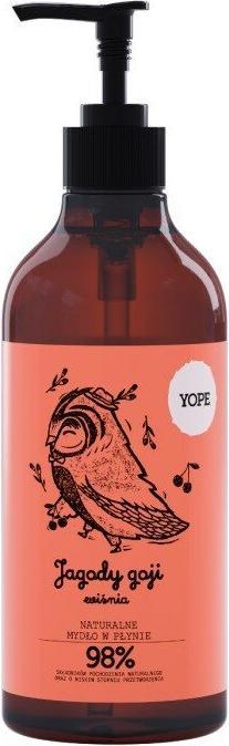 Produktbild Yope Natürliche Hand- und Körperseife Goji Beere und Kirsche 500ml (Flüssigseife, 500 ml)
