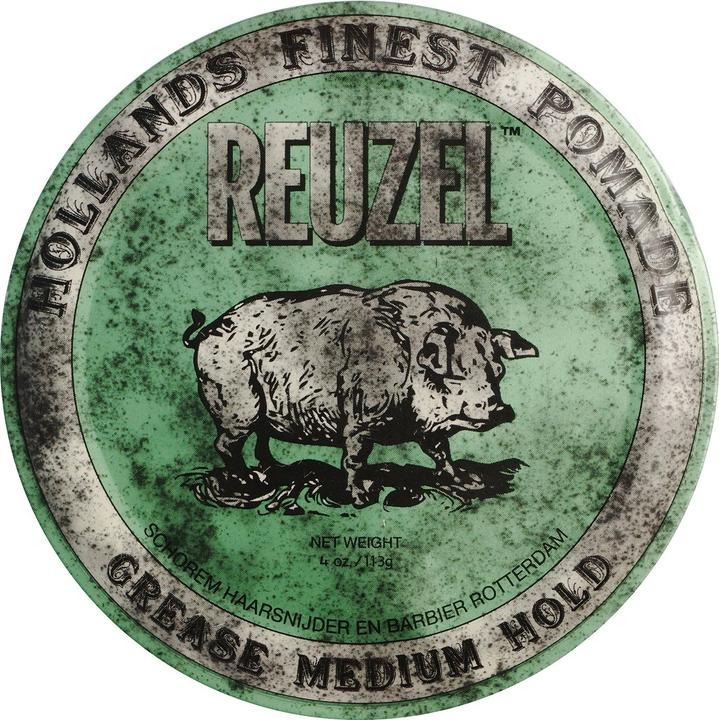 Immagine prodotto Reuzel Green Grease Oil Based Pomade Medium Hold Medium Shine (Pomata)