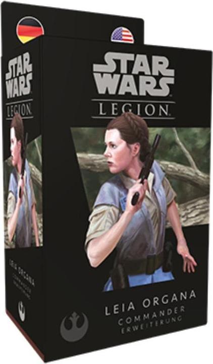 Immagine prodotto FFG FFGD4609 - Leia Organa - Comandante: Star Wars Legion, età 14+ (espansione, edizione DE) (Tedesco)