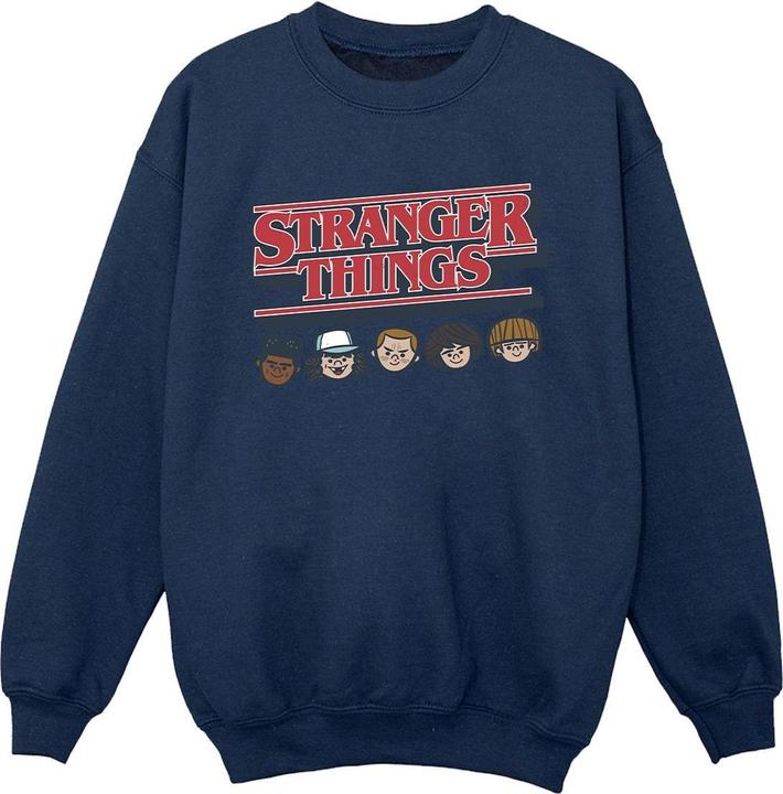 Image du produit Netflix - Sweat STRANGER THINGS CARICATURE LOGO - Garçon (128)
