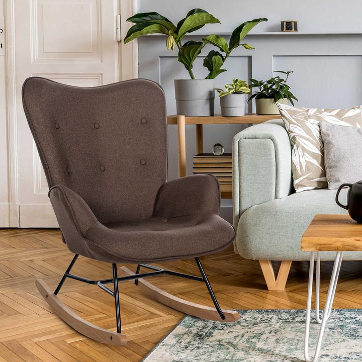 Actual product image CLP Chair Sanka Fabric, brown