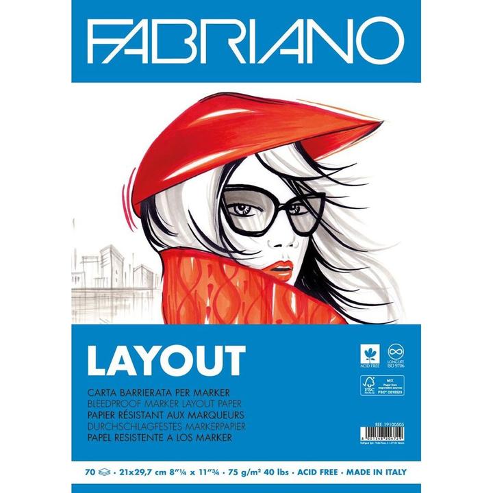 Produktbild Fabriano Layout (A4, Blanko)
