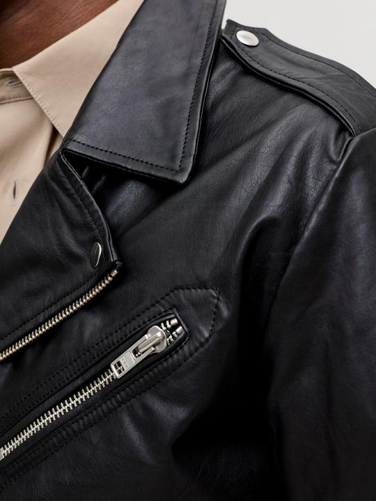 Actual product image Jack & Jones Lederjacke Lederjacke (S)