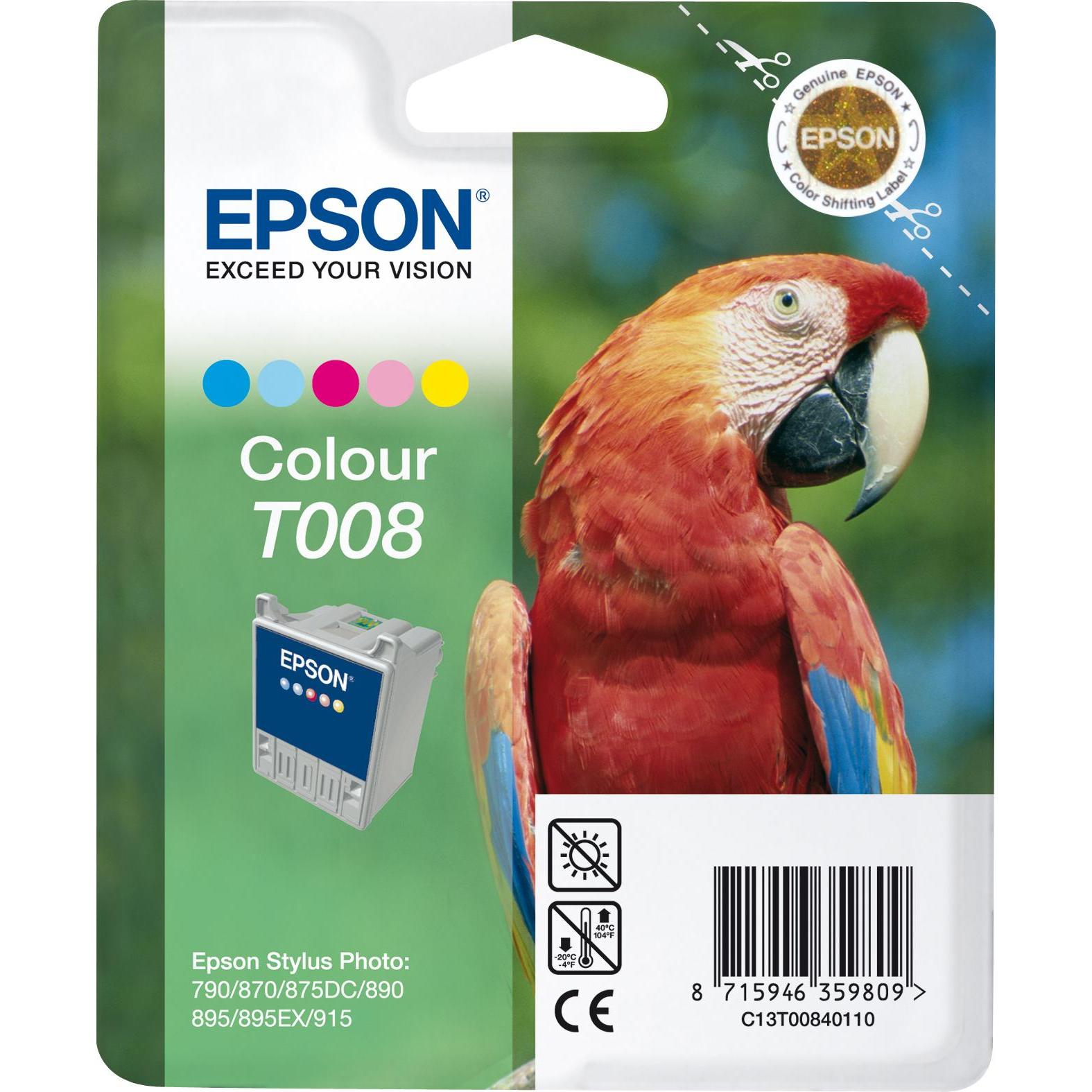 Epson, Druckerpatrone, T008 (M, LC, C, LM, Y)