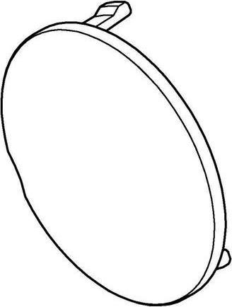 Produktbild Grohe Abdeckkappe chrom