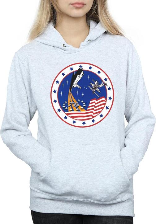 Immagine prodotto Nasa Classic Rocket 76 Felpa con Cappuccio Donna (M)