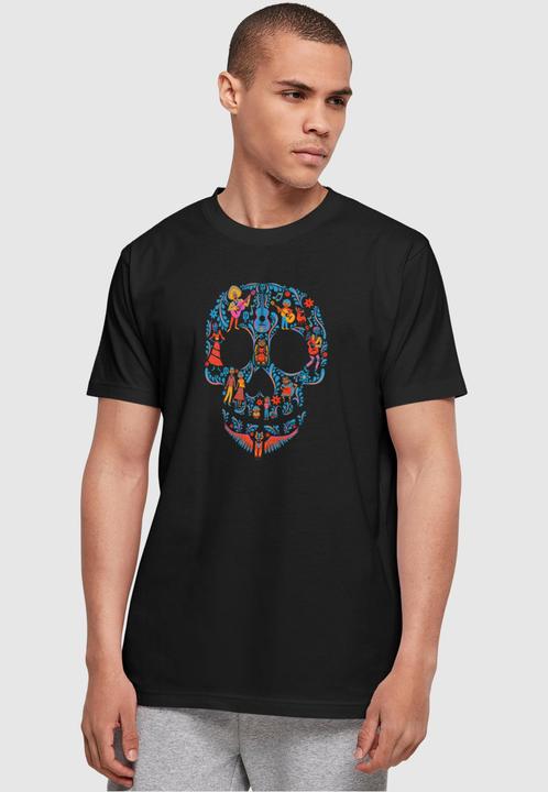 Produktbild Absolute Cult Coco - Skull Pattern Basic T-Shirt - 115167 (M)
