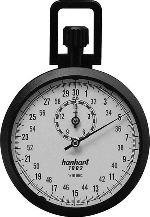 Hanhart Precision crown stopwatch 1/10 -sec. 15min.