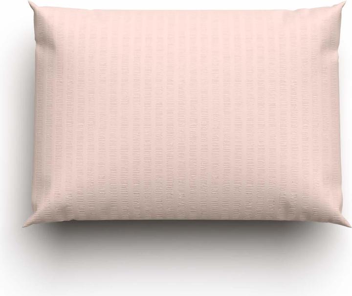 Actual product image Lotus Bettwaren Bed Linen Satin Seersucker uni (Pillowcase, 50 x 70 cm)