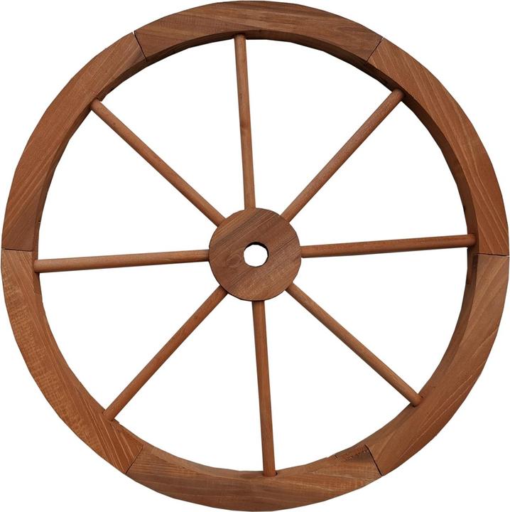 Produktbild HTI-Living Wagenrad aus Fichtenholz Ø 60 cm rustikale Gartendeko