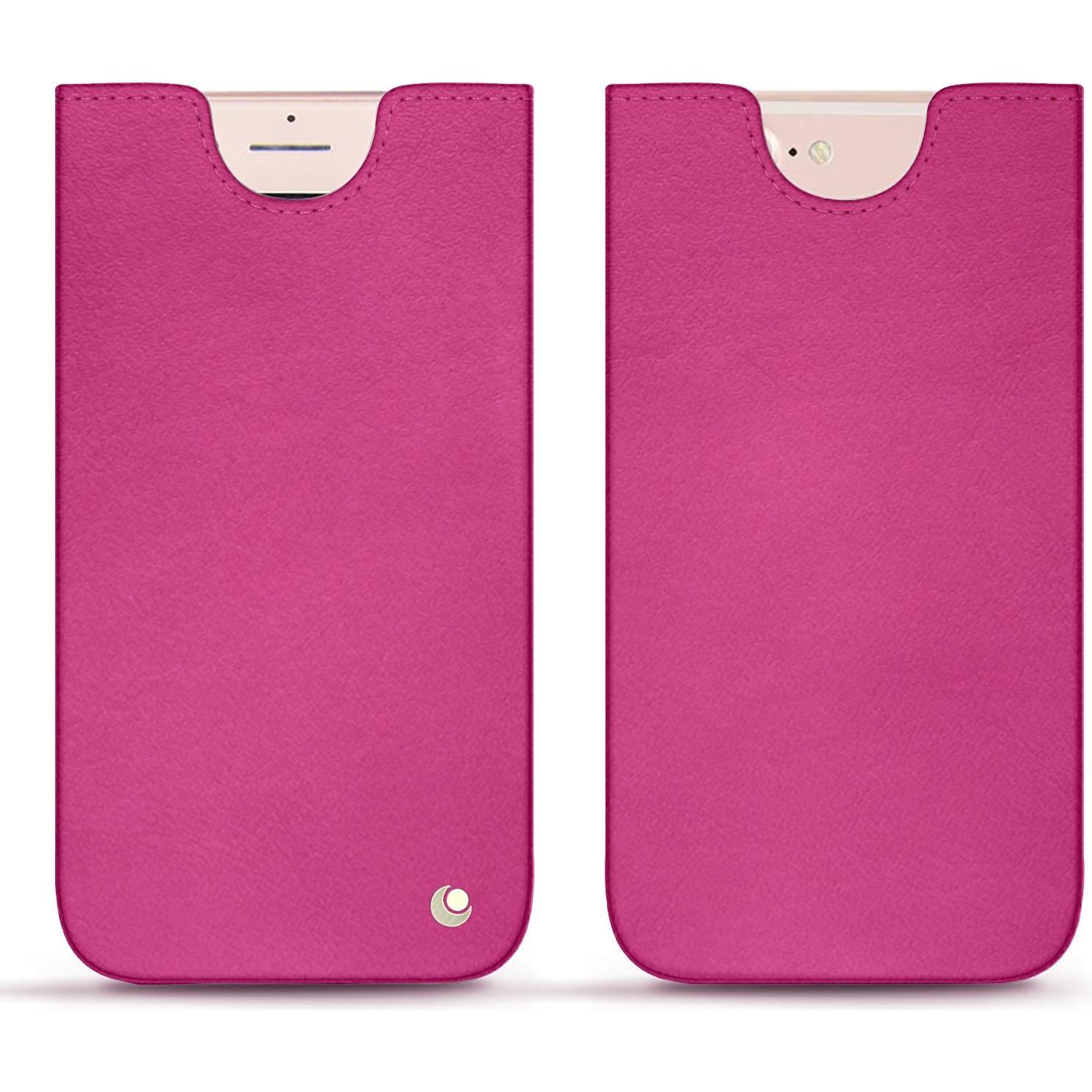 Noreve Lederschutzhülle (Apple iPhone 7 Plus), Smartphone Hülle, Rosa