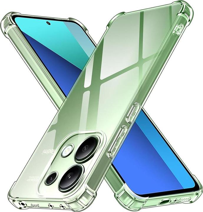 Produktbild Techsuit - Shockproof Clear Silicone - Xiaomi Redmi Note 13 4G - Clear (Xiaomi Redmi Note 13 4G)