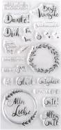 Produktbild Rayher Clear Stamps - Viele Wünsche, 1 Bogen