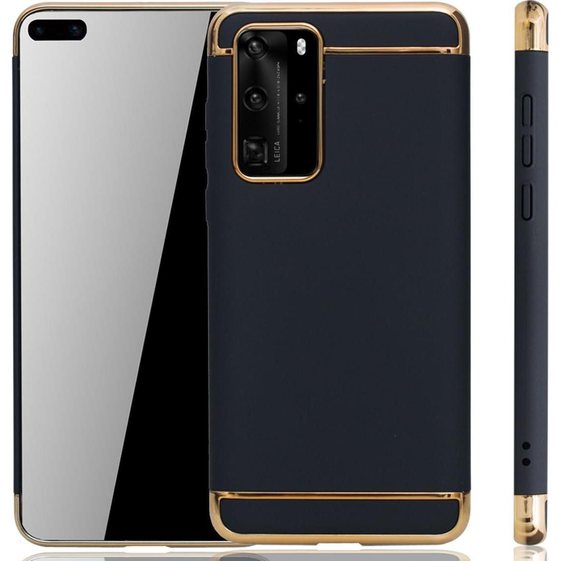 König Design Huawei P40 Hülle Case Handy Cover Schutz Tasche Schutzhülle Etui Bumper Schwarz (Huawei P40), Smartphone Hü...