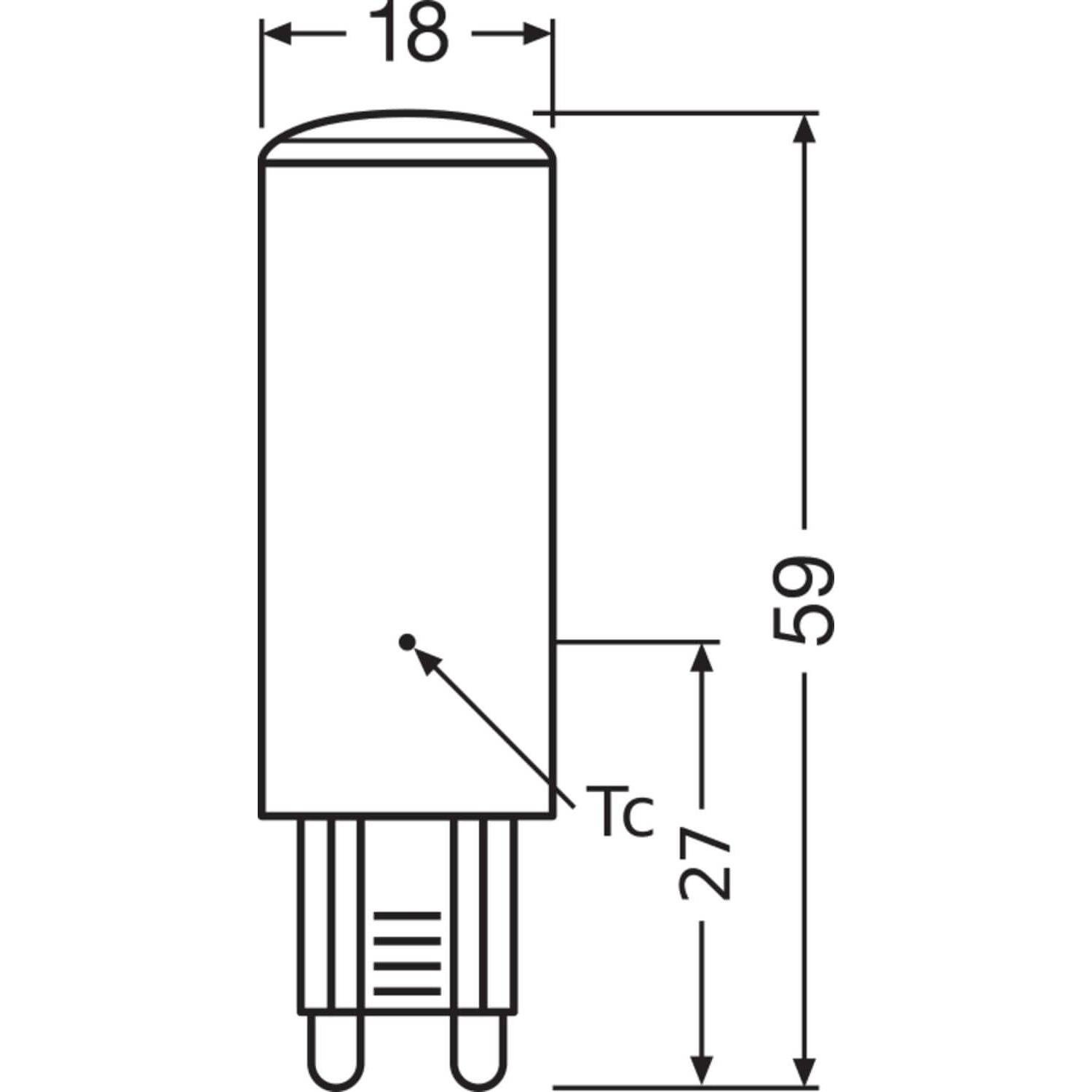 Thumbnail - Ledvance, Leuchtmittel, LED-Lampe (G9, 4 W, 470 lm, 1 x, E)