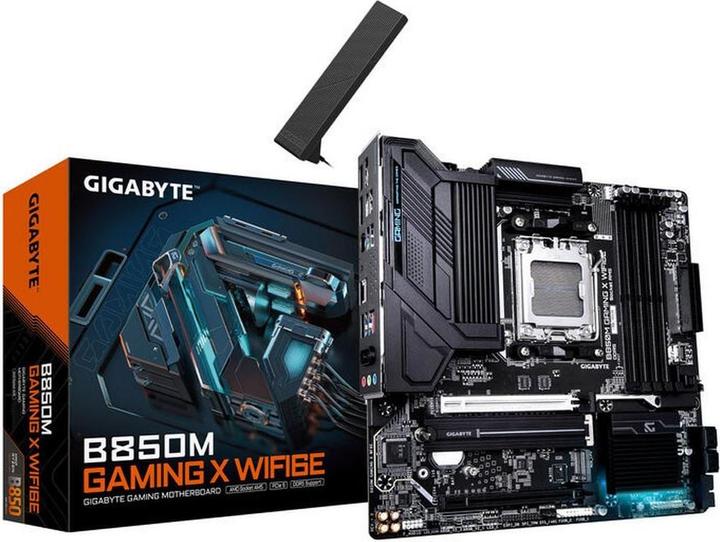 Image du produit Gigabyte B850M Gaming X WIFI6E (AM5, AMD B850, mATX)