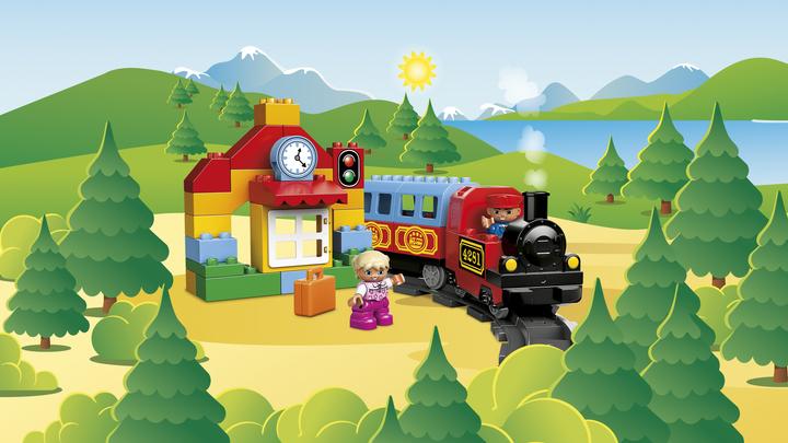 Produktbild LEGO Eisenbahn Starterset (10507)