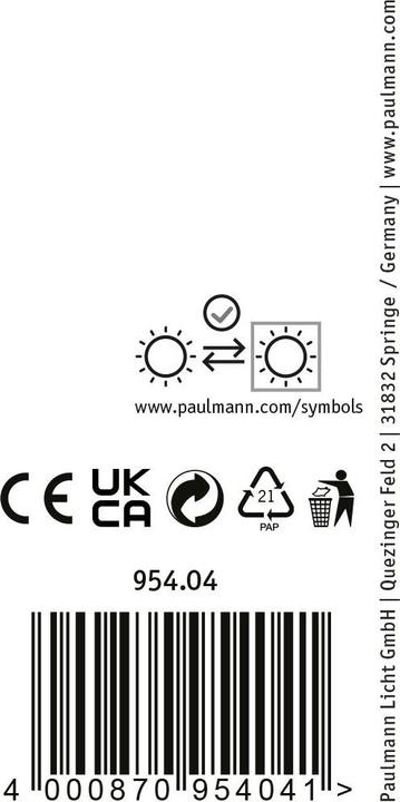 Produktbild Paulmann ProRail3 Pendel Corus (E27)