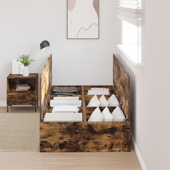 Actual product image vidaXL Aufbewahrungsbettgestell (90 x 200 cm)