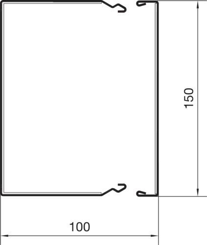 Actual product image Hager Fire protection duct (200 cm)