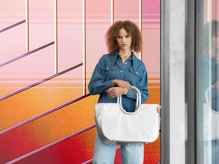 Produktbild reisenthel Einkaufskorb Loopshopper L Silver Crackle