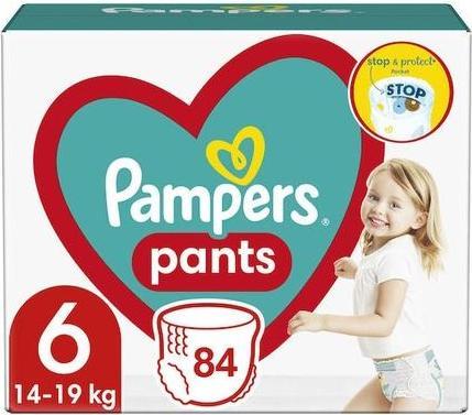 Actual product image Pampers Pants (Size 6, Half month box, 84 Piece)