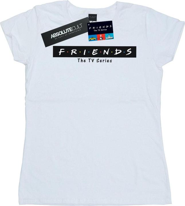 Actual product image Friends Womens/Ladies Logo Block Cotton T-Shirt (S)