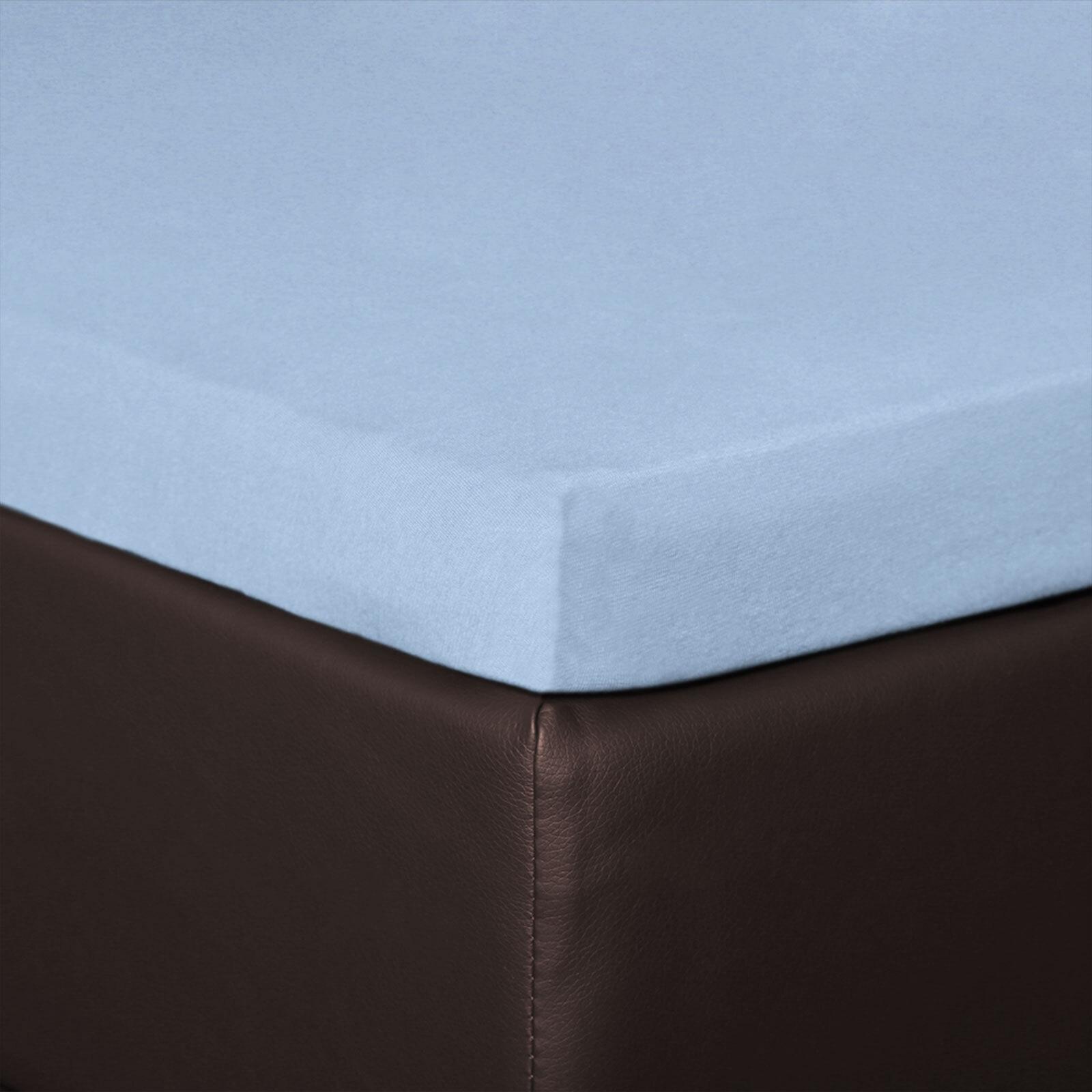 BettwarenShop, Fixleintuch, Topper Spannbetttuch (140-160 x 200-220 cm)
