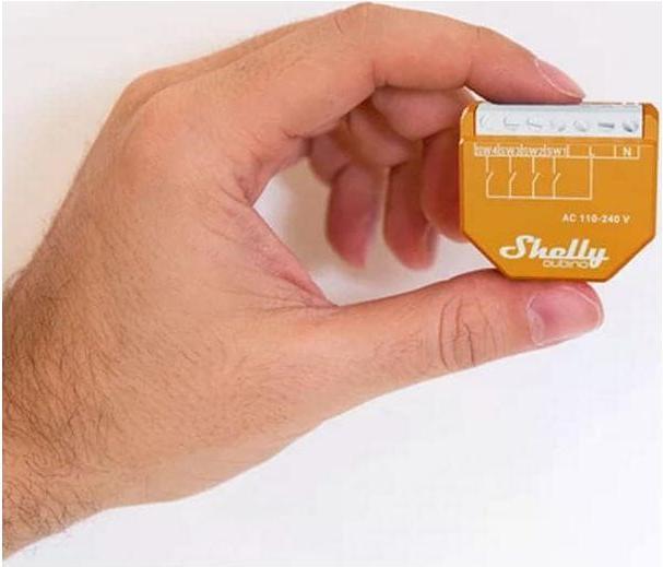 Actual product image Shelly Qubino Wave i4 (Switch actuator)