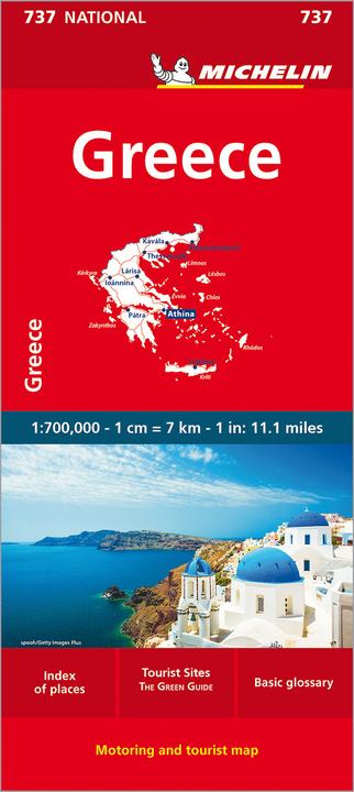 Image du produit Michelin Grèce - National Map 737