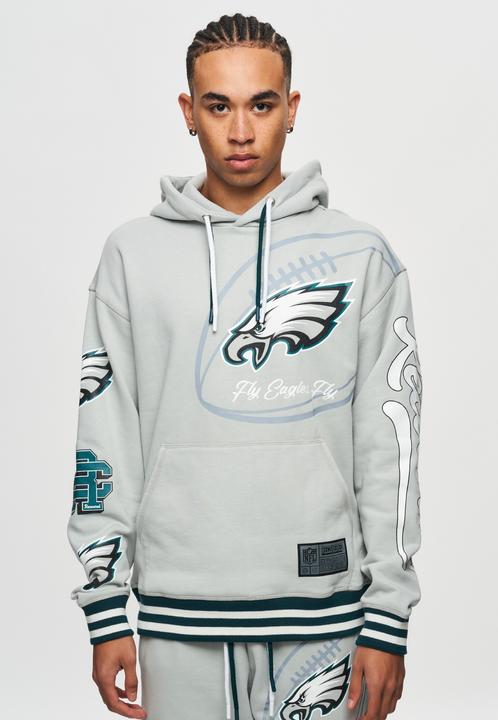 Immagine prodotto Recovered Re:covered Felpa con cappuccio in pile - PATCHES Philadelphia Eagles - XXL (XXL)