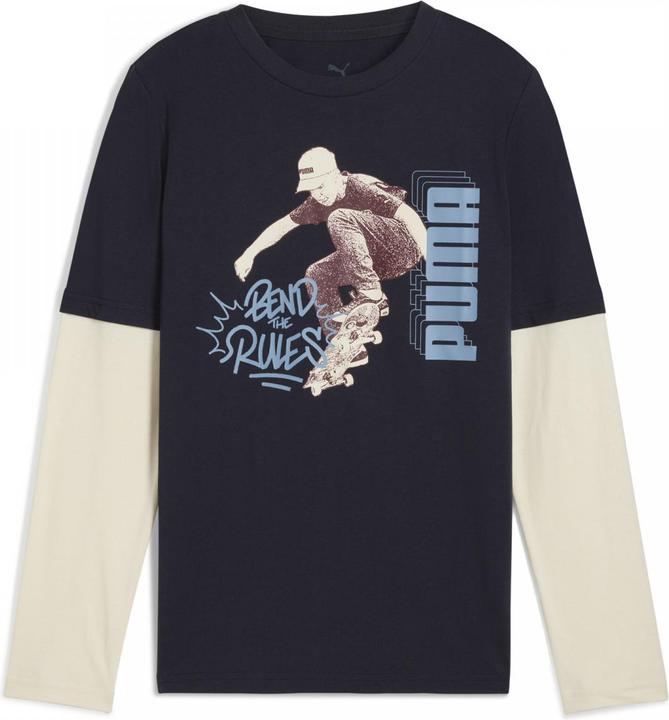 Actual product image Puma MID90s Layered Longsleeve B (128)