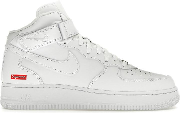Produktbild Nike Air Force 1 Mid Supreme White (40)