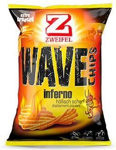 Produktbild Zweifel Chips Wave Inferno 30g (30 g)