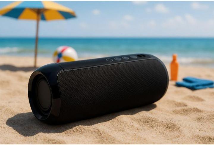 Actual product image Squeak GŁOŚNIK JET BLUETOOTH 5.3 14W RADIO FM MICROSD AUX USB USB-C SQ1008 (12 h)