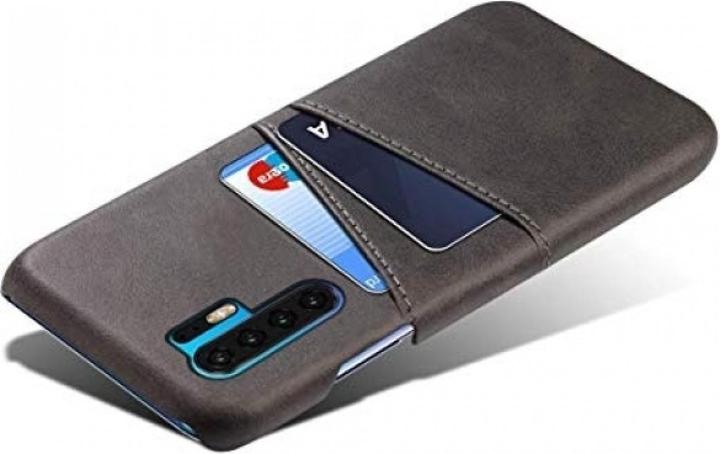 Produktbild Screenguard Samsung Galaxy A50 CardCaddy Leder Backcase mit Kartenfächern (Samsung Galaxy A50)