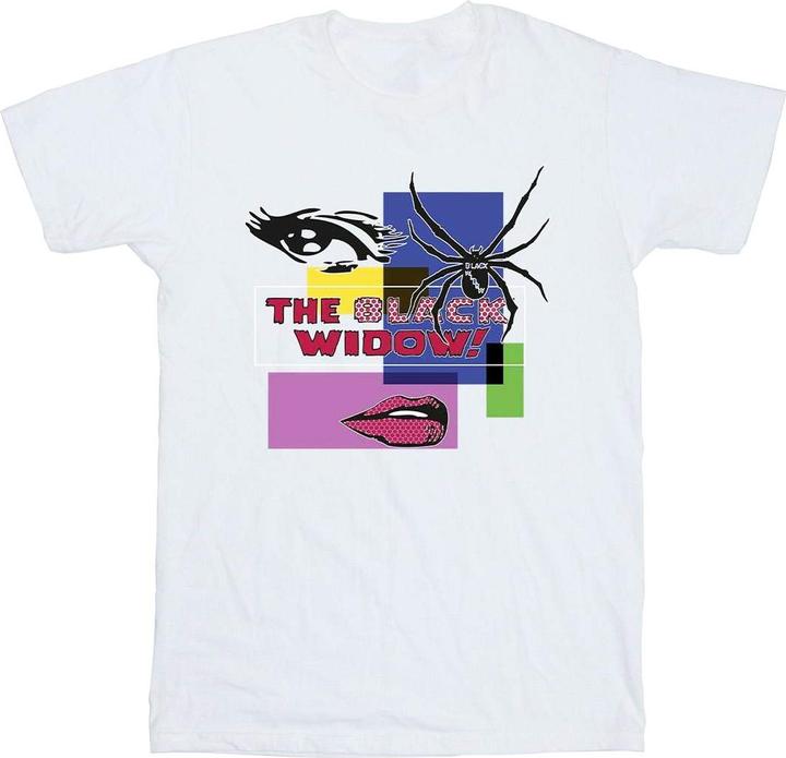 Image du produit - T-shirt BLACK WIDOW POP ART - Homme (3XL)