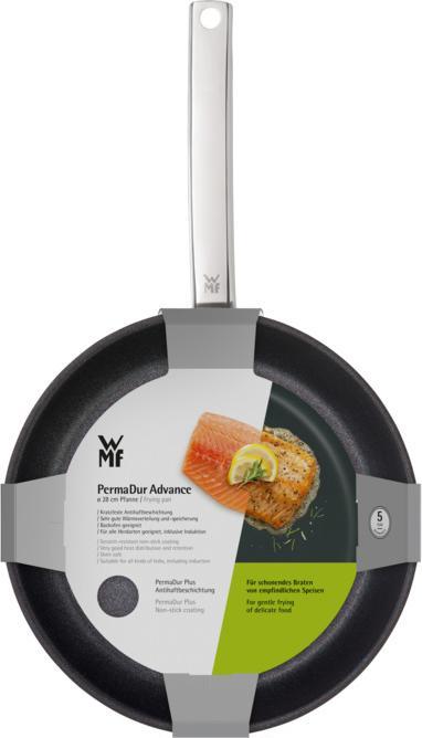Produktbild WMF Antihaft Pfanne Bratpfanne 28cm Permadur Advance Induktion beschichtet (28 cm, Bratpfanne, Edelstahl)