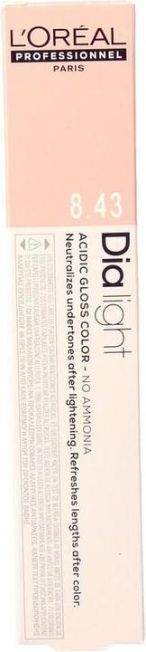 Produktbild L'Oréal Professionnel DIA LIGHT gel-creme acide sans amoniaque #8,43 50 ml (8,43)