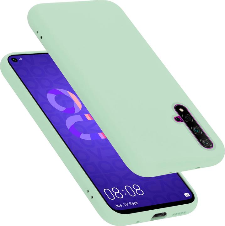 Produktbild Cadorabo TPU Liquid Silicone Case Cover (Huawei Nova 5T, LG K20, TCL 20S)