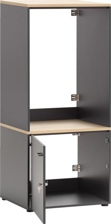 Schildmeyer Solea Set Mehrzweckschrank und Waschmaschinenumbau anthrazit