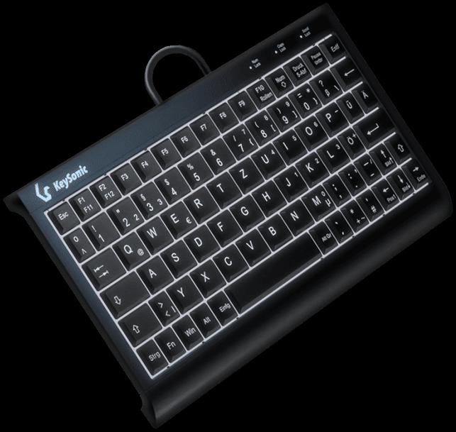 Actual product image KeySonic KSK-3011ELC (EN) (DE, Cable)