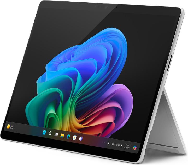 Microsoft Surface Pro – Copilot+ PC (Netzteil separat erhältlich) – 11. Edition (13", 256 Go, 16 Go, Sans disposition de clavier, Snapdragon X Plus X1P-64-100)