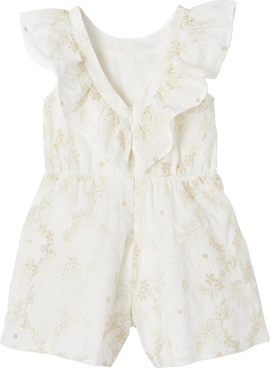Produktbild Vertbaudet Festlicher kurzer Mädchen Jumpsuit mit gestickten Glanzblumen (86)