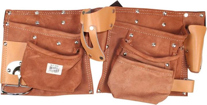 Casativo Werkzeuggürtel 11-teilig aus Leder (11 Teile)