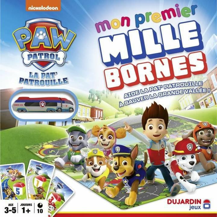 Produktbild Dujardin Mille Bornes Paw Patrol (Französisch, 1 - 4 Spieler)